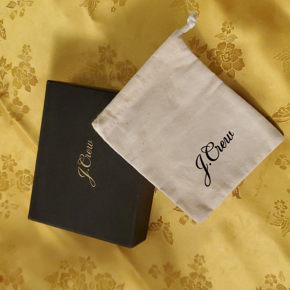 J.Crew Jewelry Pouch & Gift Box Set